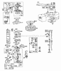 RewindVert PullOil Fill Diagram and Parts List for 092502-0118-99  Briggs and Stratton Engine